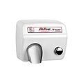 World Dryer World Dryer Airmax High Speed Push Button Hand Dryer, White Steel, 208/230V DM54-974A